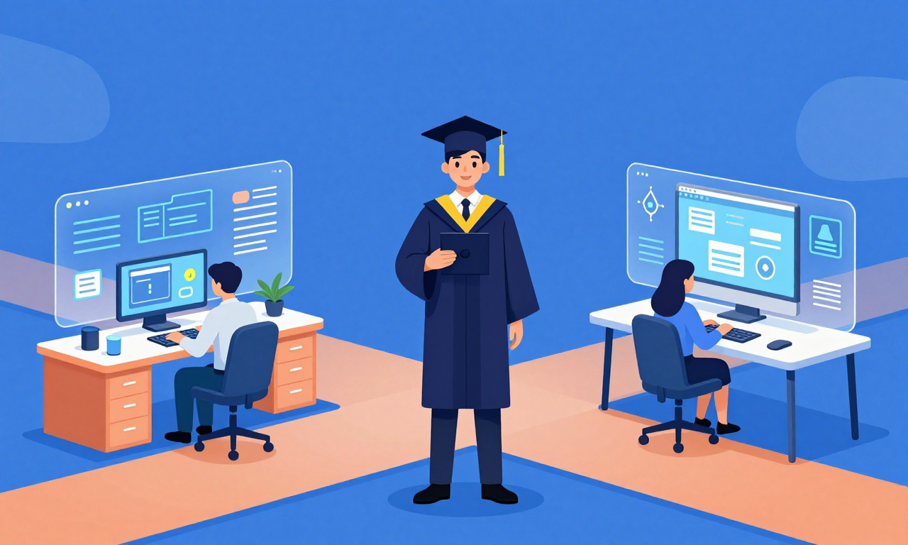 Graduate at Crossroads